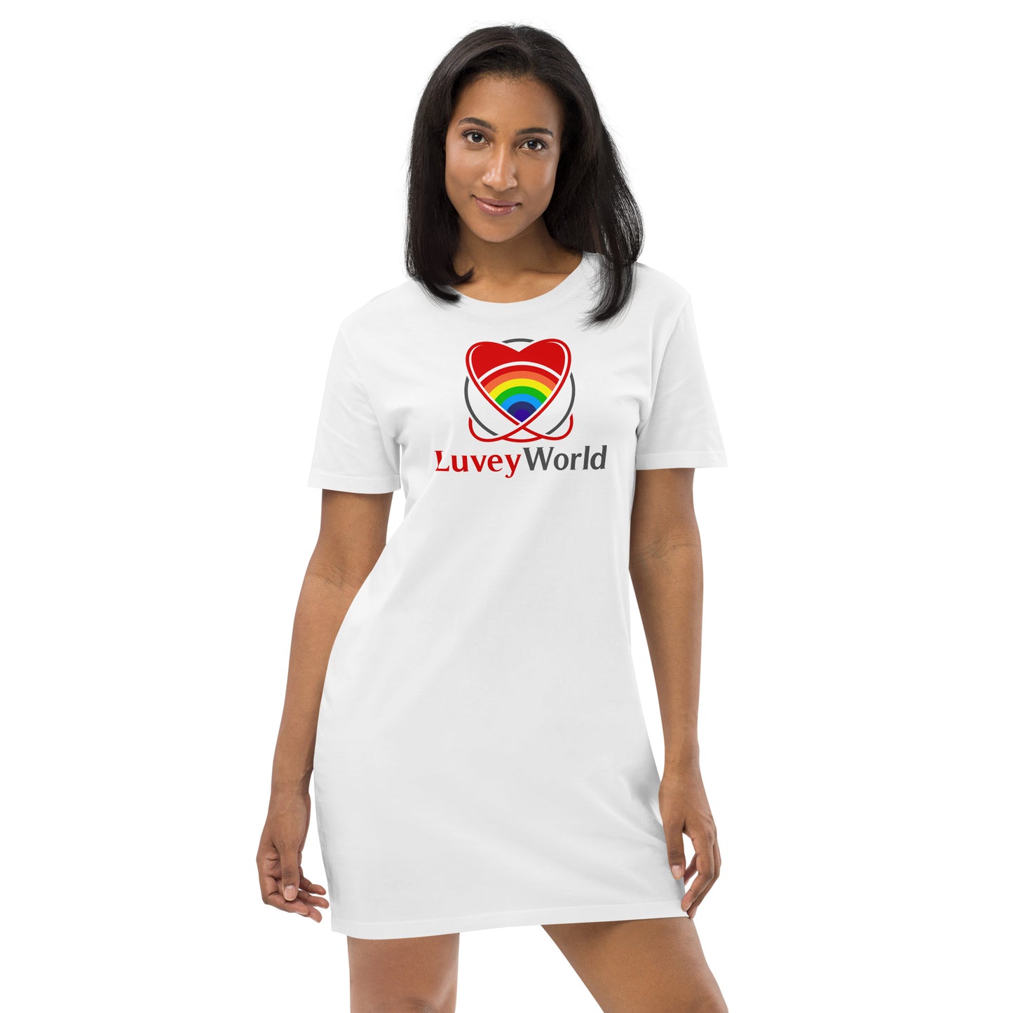 LuveyWorld Organic cotton t-shirt dress